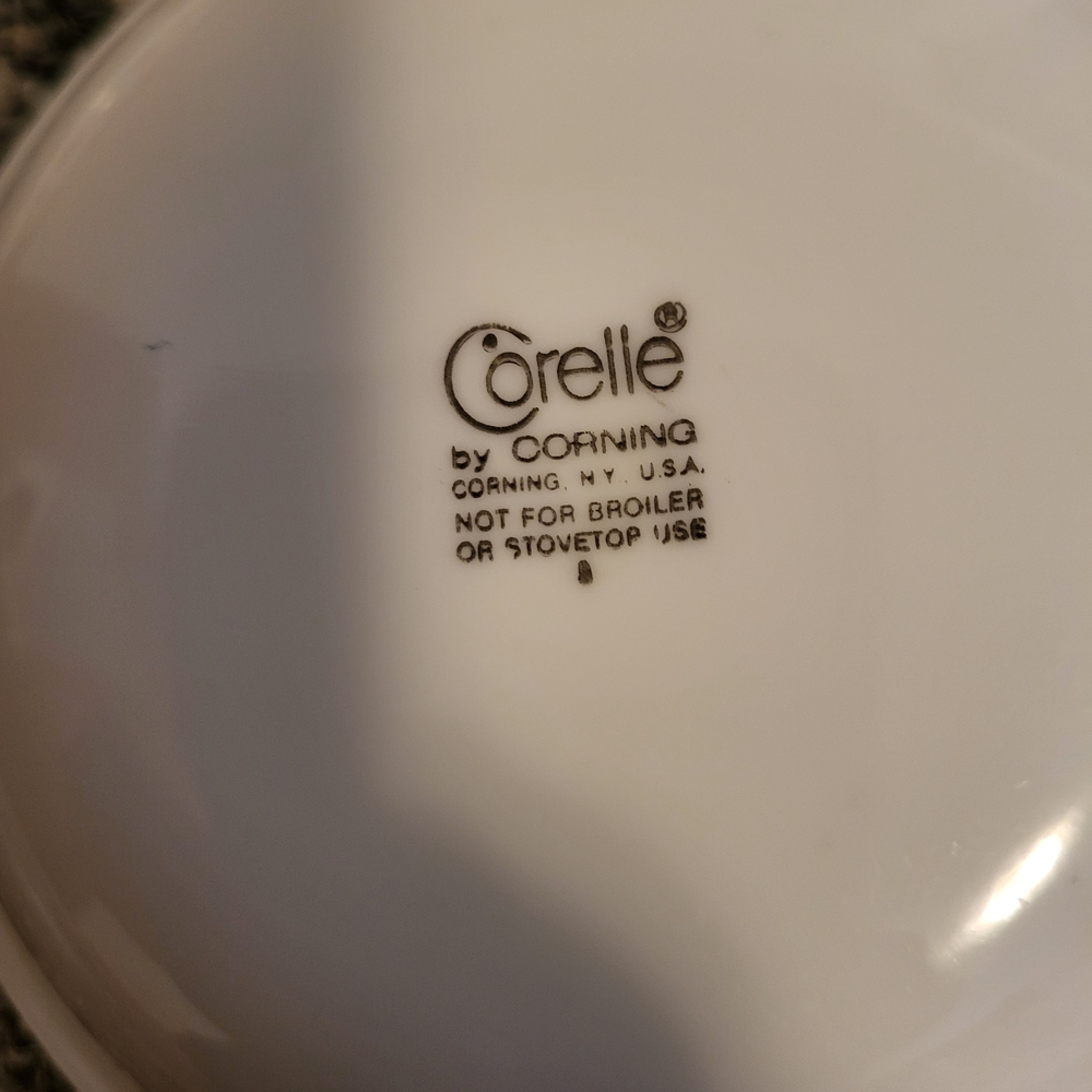Vintage Corelle Butterfly Gold Set Of 4 Dessert Plates - Picture 2 of 2